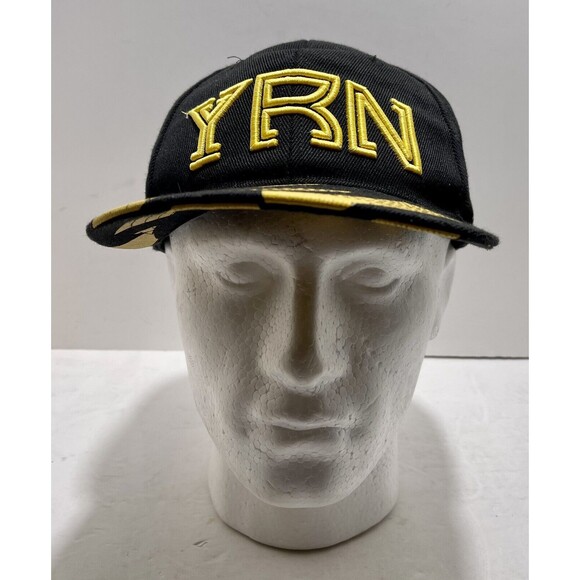 YRN Young Rich Nation “Living The Dream” Baseball Cap Black/Yellow Adjustable - Picture 2 of 7